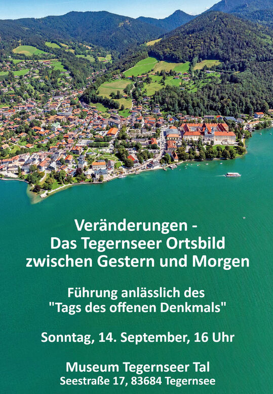 Plakat zur Führung am Tag des offenen Denkmals am 14.09.2025